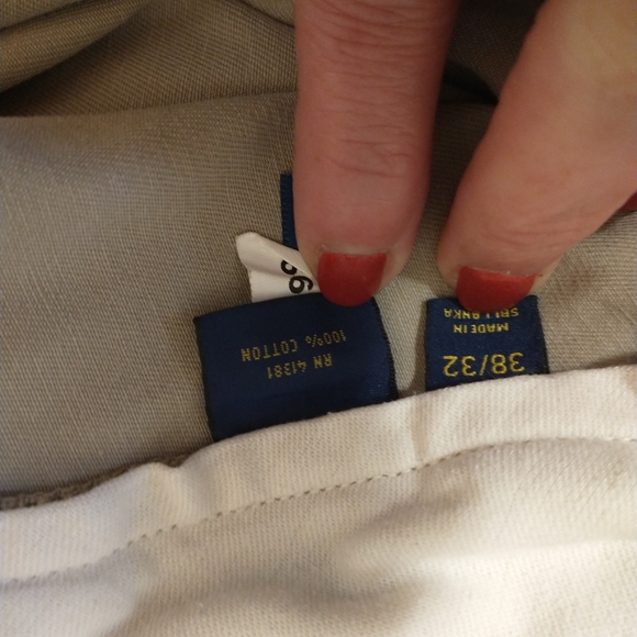 Polo Ralph Lauren Men's Classic Fit Khaki Pants - Picture 6 of 6